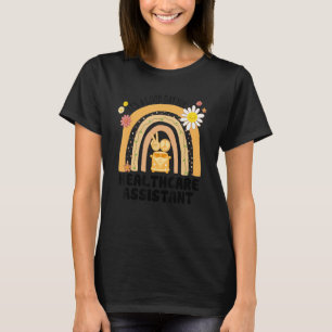 Rainbow Groovy Peace Healthcare Assistant T-shirt