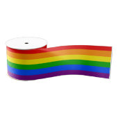 "RAINBOW" GROSGRAIN LINT (Spoel)
