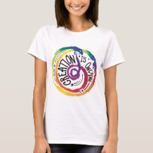Rainbow Growth Mindset Art Quote T-shirt