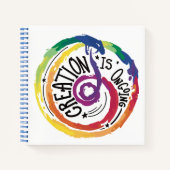 Rainbow Growth Mindset Sketchbook Notitieboek (Voorkant)