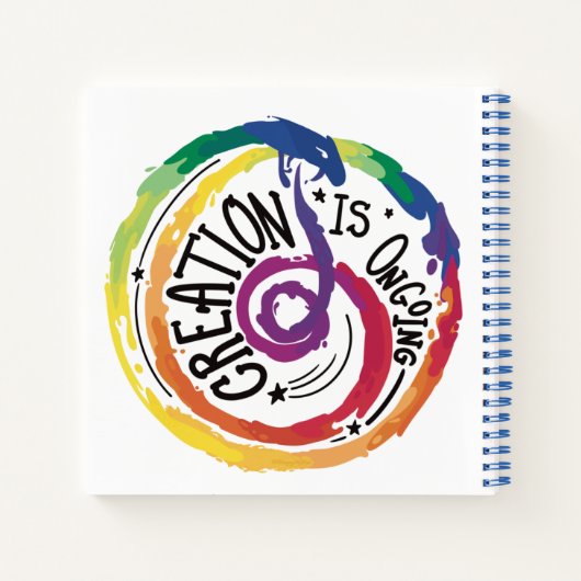 Rainbow Growth Mindset Sketchbook Notitieboek (Achterkant)