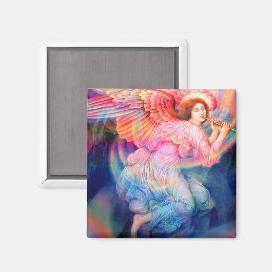 Rainbow Guardian Angel Magneet (Voorkant / Achterkant)