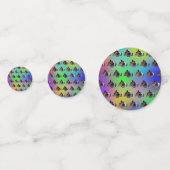 Rainbow Guinee Pigs Pattern, Birthday Confetti (Voorkanten)