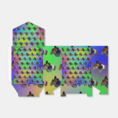 Rainbow Guinee Pigs Pattern, Birthday Favor Box Bedankdoosjes (Uitgevouwen)