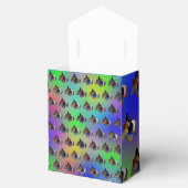 Rainbow Guinee Pigs Pattern, Birthday Favor Box Bedankdoosjes (Geopend)