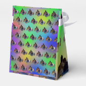 Rainbow Guinee Pigs Pattern, Birthday Favor Box Bedankdoosjes (Achterkant)