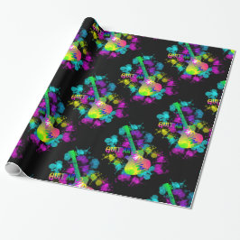 Rainbow Guitar Music Thed Cadeaupapier