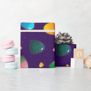 Rainbow Gumdrop Snoep Cadeaupapier