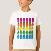 Rainbow Gummy Beren T-Shirt (Voorkant)