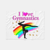  RAINBOW GYMNASTICS CHAMPION FLEECE DEKEN (Voorkant (Horizontaal))