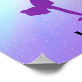 RAINBOW GYMNASTICS GYMNAST, persoonlijk Poster (Hoek)