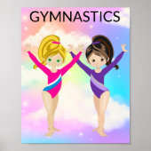 RAINBOW GYMNASTICS GYMNAST POSTER (Voorkant)