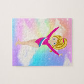 RAINBOW GYMNASTICS GYMNAST PUZZLE LEGPUZZEL (Horizontaal)
