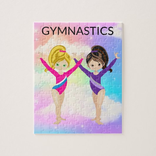 RAINBOW GYMNASTICS GYMNAST'S PUZZLE LEGPUZZEL (Verticaal)