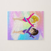 RAINBOW GYMNASTICS GYMNAST'S PUZZLE LEGPUZZEL (Horizontaal)