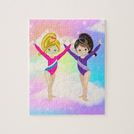 RAINBOW GYMNASTICS GYMNAST'S PUZZLE LEGPUZZEL (Verticaal)