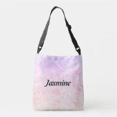 Rainbow Gymnastics Ongelijke Bars Gepersonaliseerd Crossbody Tas (Achterkant)