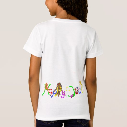 Rainbow Gymnastics van The Happy Juul Company T-shirt (Achterkant)