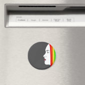 Rainbow Hair Magneet (Insitu (Vaatwasser))