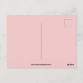 Rainbow Hair Muscular Unicorn Body Building Briefkaart (Achterkant)