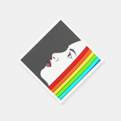 Rainbow Hair Servet (Hoek)