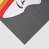 Rainbow Hair Tissuepapier (Detail)