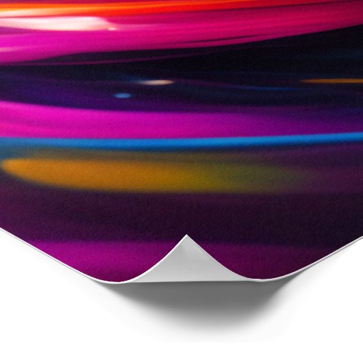 Rainbow Hair Women in Love Poster (Hoek)