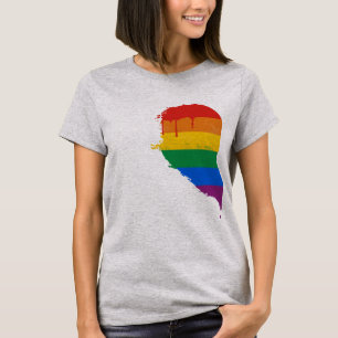 RAINBOW HALF HEART LINKS -.png T-shirt