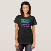 Rainbow Half Hood Half Heilige T-shirt (Voorkant volledig)