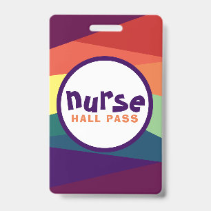 Rainbow Hall Pass voor leerkrachten Badge