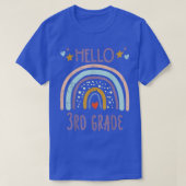 Rainbow Hallo 3e graad 3e klas T-shirt (Design voorkant)