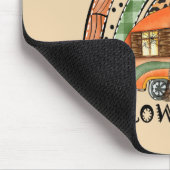 Rainbow Halloween Vibes Camper/Trailer Muismat (Hoek)