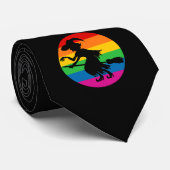 Rainbow Halloween Witch Stropdas (Opgerold)