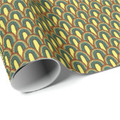 Rainbow Hand-Drawn: naadloze charme. Cadeaupapier (Rol Hoek)