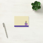 Rainbow Hand Peace Sign Peace and Love Typografie Post-it® Notes (Kantoor)