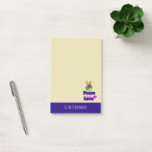 Rainbow Hand Peace Sign Peace and Love Typografie Post-it® Notes (Kantoor)
