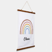 Rainbow  hangend wandkleed (Gebogen)
