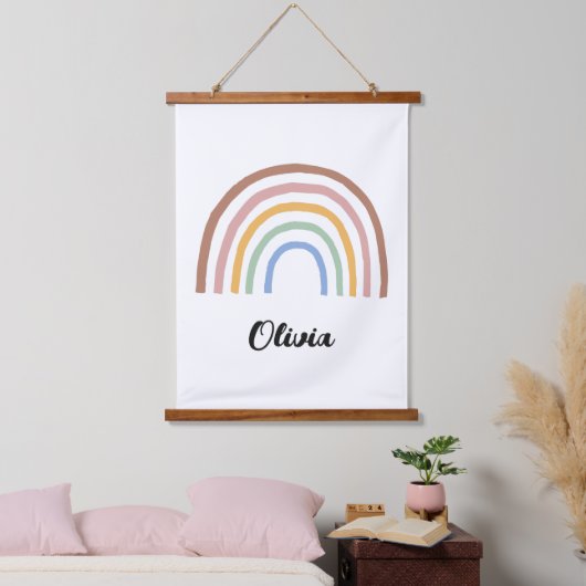 Rainbow  hangend wandkleed (Slaapkamer)