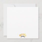 Rainbow Happy Birthday Modern Simple Feestdagenkaart (Achterkant)