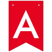 Rainbow Happy Birthday Vlaggetjes (Derde vlag)