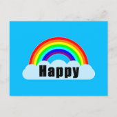 RAINBOW - Happy Briefkaart (Voorkant)