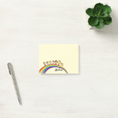 Rainbow Happy Kids Doe-Je-Eigen-Naam Post-it Brief Post-it® Notes (Kantoor)