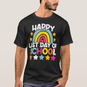 Rainbow Happy Laatste dag van lerarenopleiding G T-shirt