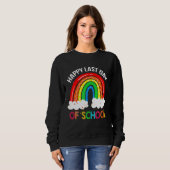 Rainbow Happy Laatste dag van schoollerarenstudent Trui (Voorkant volledig)