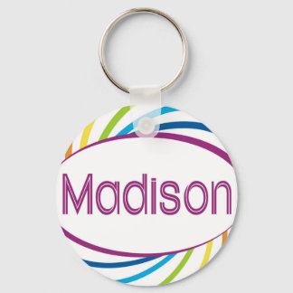 Rainbow happy lijst Madison Sleutelhanger