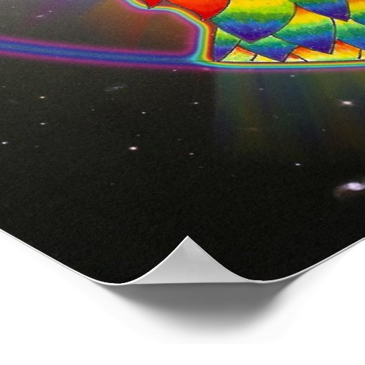 Rainbow Harpy Poster (Hoek)