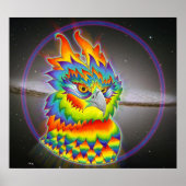 Rainbow Harpy Poster (Voorkant)