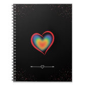 Rainbow Hart Notitieboek (Voorkant)