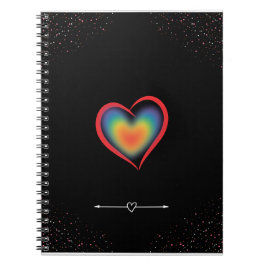 Rainbow Hart Notitieboek