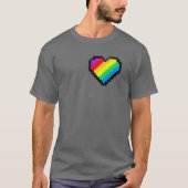 RAINBOW-HARTBEAT T-SHIRT (Voorkant)
